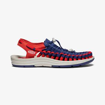 KEEN UNEEK Flat Cord - Modre/ Cervene Casual Obuv Damske, K0335SK